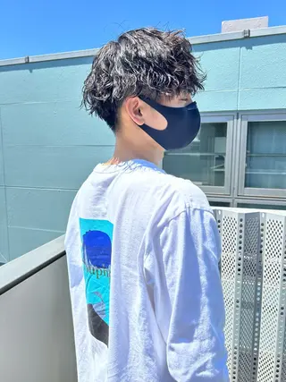 パーマ メンズ 似合わせ⌇お洒落 カット⌇平野あみのヘアスタイル