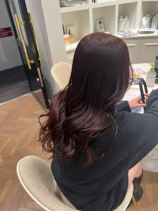 ロング カラー 似合わせ/レイヤー 💟SAEのヘアスタイル