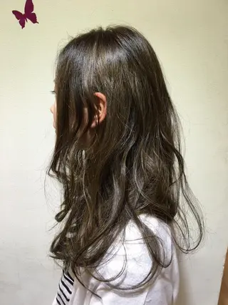 ロング カラー ヘアアレンジ Agu hair rupia 金沢店所属・金沢美容室/ 艶髪/夜営業/JINのヘアスタイル