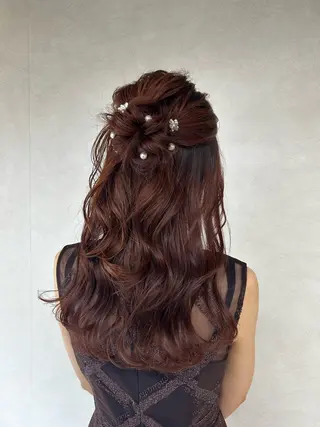 ヘアアレンジ ヘアセット/眉毛カッ ト/Nana〻のヘアスタイル