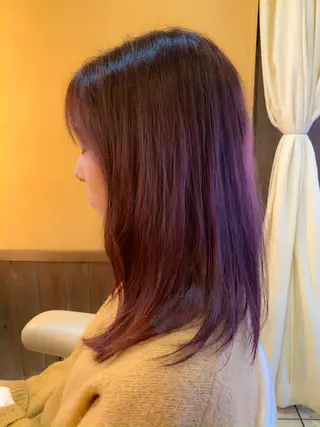 ロング 縮毛矯正/髪質改善 飯田公祐のヘアスタイル