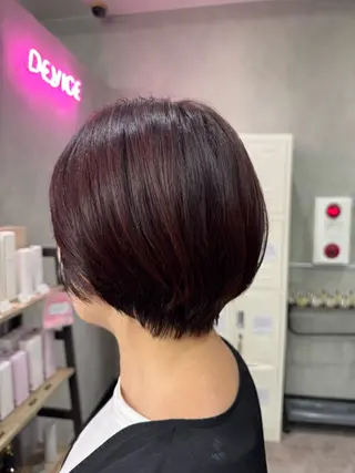 ショート カラー ヘアアレンジ 💫きたはら りおん💫のヘアスタイル