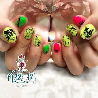 ネイル 六本木ネイル阡夜一夜 当日＆持ち込み歓迎のネイルデザイン