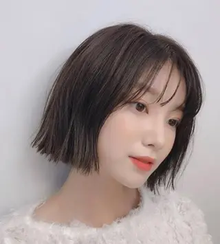 ショート カラー 韓国hair ·͜· watanabeのヘアスタイル