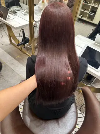 ロング カラー Lond Bloom所属・🎀はるか ブリーチ なしダブルカラー🎀のヘアスタイル