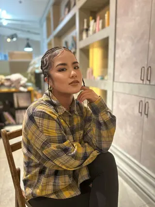 メンズ キッズ BRAIDS💎愛子 大人ハイライト💎のヘアスタイル