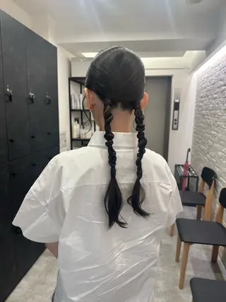 ロング ヘアアレンジ 銀座 / シマムラミホのヘアスタイル