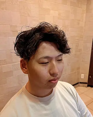 メンズ 髪質改善 カラーJILLのヘアスタイル