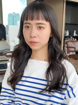 セミロング 【1日2名様限定】 AFLOAT白川雄副のヘアスタイル