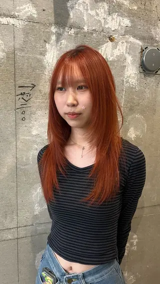 セミロング riko／ SYS by fitのヘアスタイル