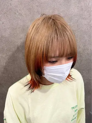 ミディアム HAIR SALON M 川越店所属・Mika Haraguchiのヘアスタイル