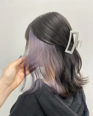 ミディアム 韓国レイヤー/ヘア カラー🎀ayamiのヘアスタイル