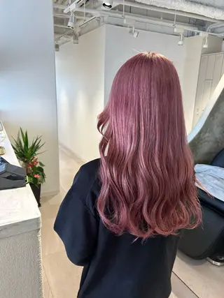 セミロング ior北千住【イオール】所属・YU(ハイトーン/ ブリーチカラー)のヘアスタイル