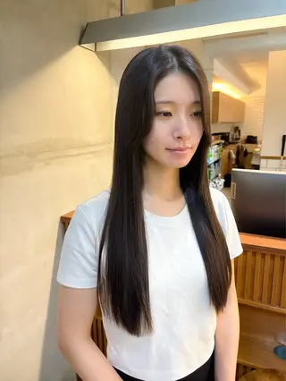 ロング COMILE 🌼 SUZUKAのヘアスタイル