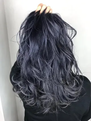 ロング カラー L’atelier BROCANTE (ラトリエ ブロカント)所属・BROCANTE立川 karasawa.nのヘアスタイル