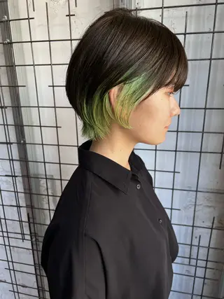 カラー AYANE 韓国ヘア /レイヤーカットのヘアスタイル