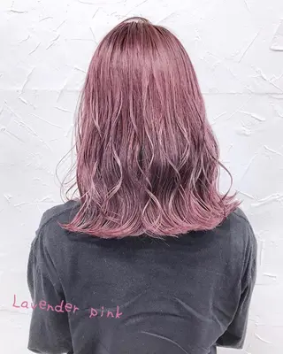 ミディアム カラー 韓国ヘア&透けカラー keita🇰🇷のヘアスタイル