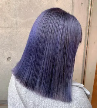 ミディアム カラー box mico. mutsumiのヘアスタイル