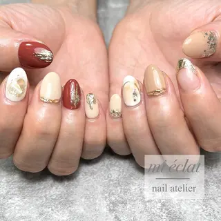 ネイル mi éclat ミ　エクラのネイルデザイン