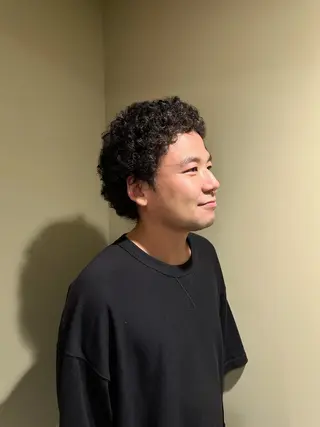 パーマ メンズ パーマモデル募集 iroha🪼のヘアスタイル