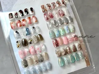 ネイル nunc青山店所属・𝒦𝐸𝐼𝒩𝒜 外苑前表参道のネイルデザイン