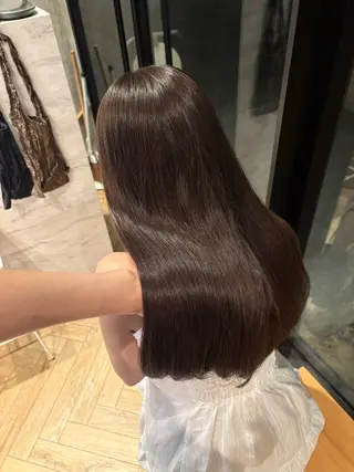 ロング カラー 🦋透明感カラー/ 寒色カラー/Risaのヘアスタイル