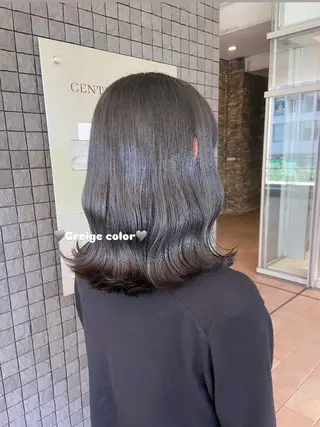 ミディアム 🎀透明感カラー 🐈ナズナのヘアスタイル