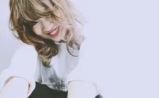 ミディアム セミロング cut&color LOTUS所属・小林　ローズ パープルカット専門店のヘアスタイル