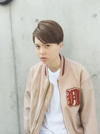 ショート カラー コジマ ダイスケのヘアスタイル