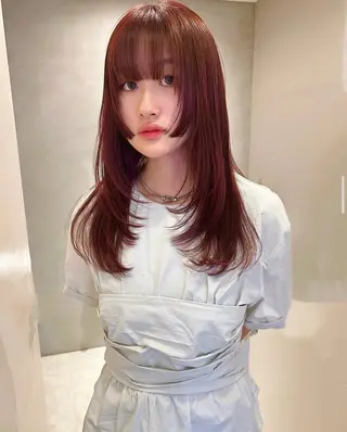 ロング PELE梅田所属・梅田/ハイトーン /yuriのヘアスタイル