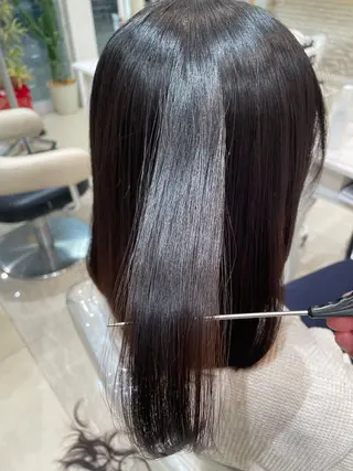 ミディアム レイヤー×ハイライト 🌷RINA🌷のヘアスタイル