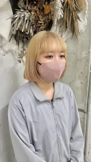 カラー 暖色カラ-ෆ˚顔周り 🎀ོ白岩亜実🎀ོのヘアスタイル