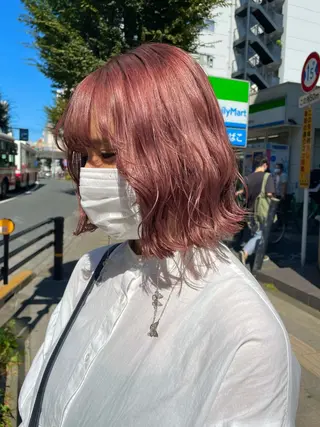 セミロング 艶カラー/eye 🫧ྀི/栞のヘアスタイル