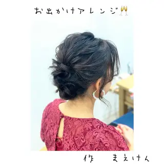 ヘアアレンジ 前田 健太のヘアスタイル
