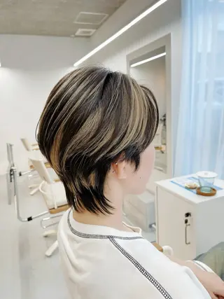 ショート 柴田泰秀sotti. 髪質改善/ブリーチのヘアスタイル