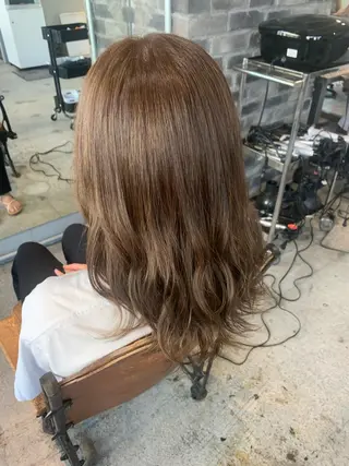 ミディアム カラー パーマ 似合わせ×美髪改善✨ Yutoのヘアスタイル