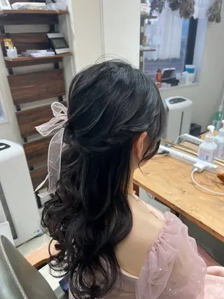 ロング ヘアアレンジ 山室 敬義のヘアスタイル