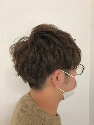 カラー パーマ メンズ 【東北メンズヘア1 位受賞🥇】本間祐太のヘアスタイル