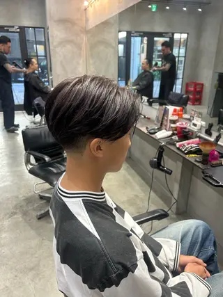 ミディアム メンズ 【明大前フェード/ メンズパーマ/岳】のヘアスタイル