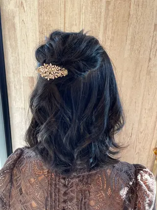 ヘアアレンジ 岡村 真子のヘアスタイル