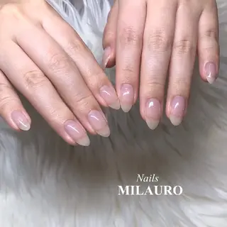 ネイル Nails MILAURO所属・MIYUKI /大人シンプルネイルのネイルデザイン