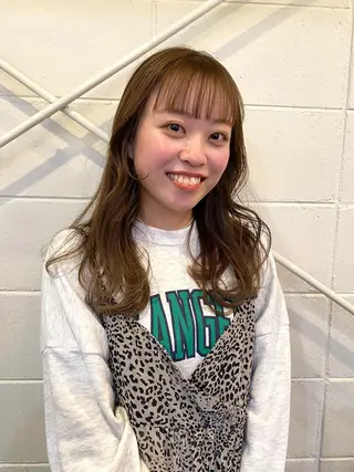 カラー iru所属・mi kiのヘアスタイル