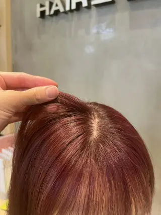 セミロング カラー THE ESSENCE 蔵前所属・艶髪カラー/ 怜音のヘアスタイル