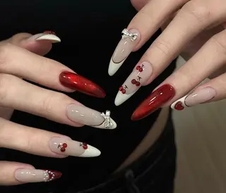 ネイル By moonネイル 🌷ワンホン/韓国風のネイルデザイン