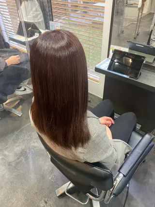 ロング カラー 【nui 茨木】 原田美紅のヘアスタイル