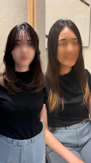 セミロング matsuri /ロングモデル募集中のヘアスタイル