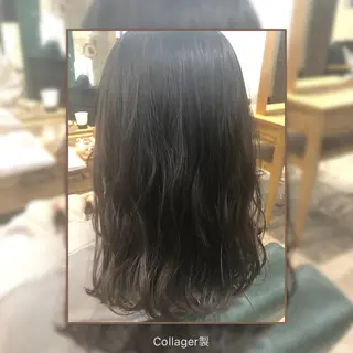 ミディアム カラー 💫髪質改善矯正 MIHO💫のヘアスタイル