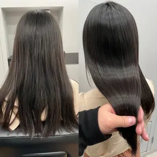 ロング カラー 指名支持率NO.1 スタイリストのヘアスタイル