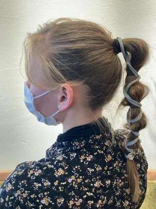 セミロング ヘアアレンジ レンタルサロンLiLi藤沢所属・成沢 モニカのヘアスタイル