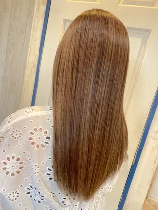 ロング 小島あゆ美/髪質改善 /縮毛矯正/ケラコラのヘアスタイル